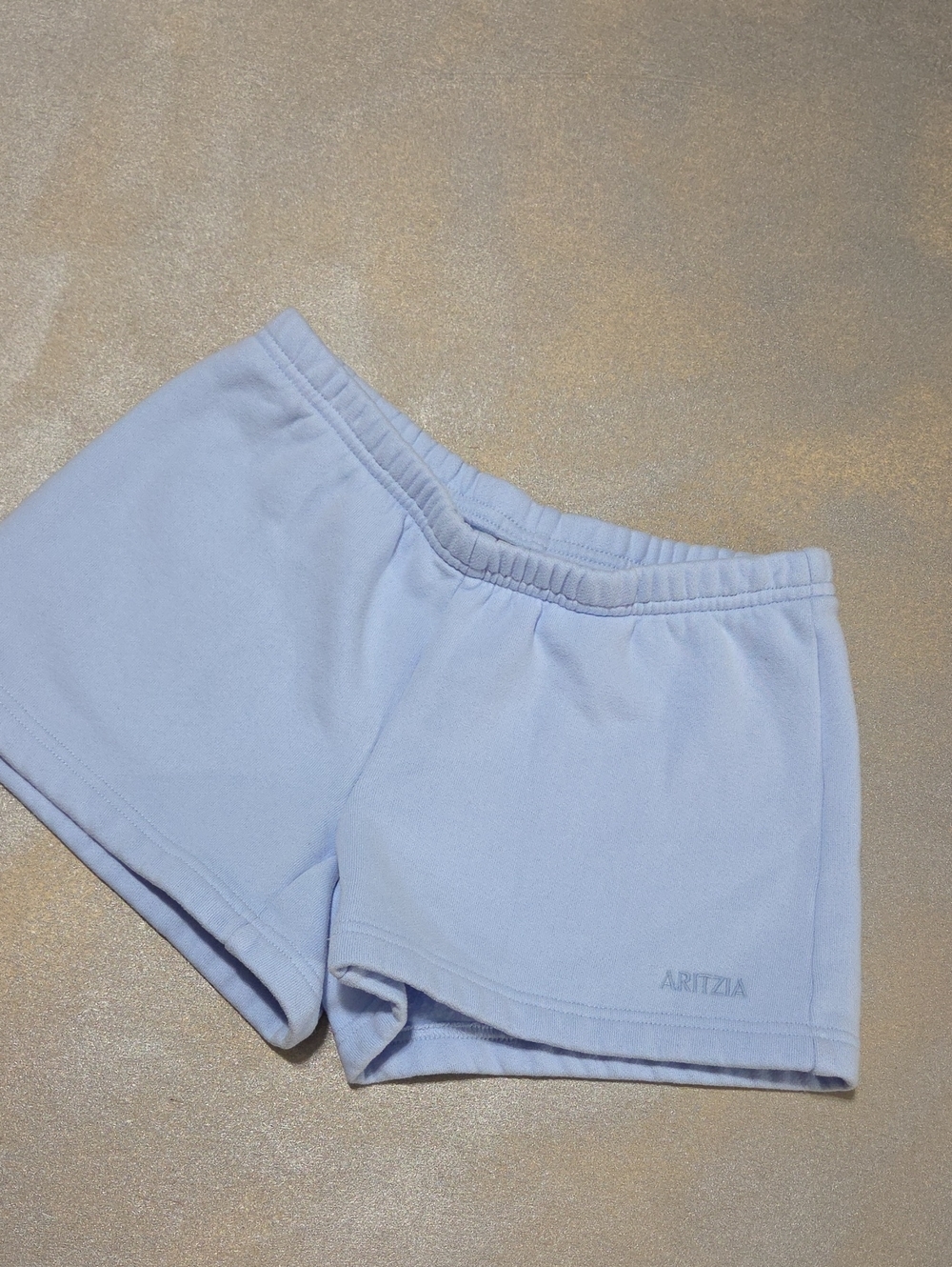 Aritzia Light Lavender Elastic-Waist Athletic Shorts 2xs Size Nwots